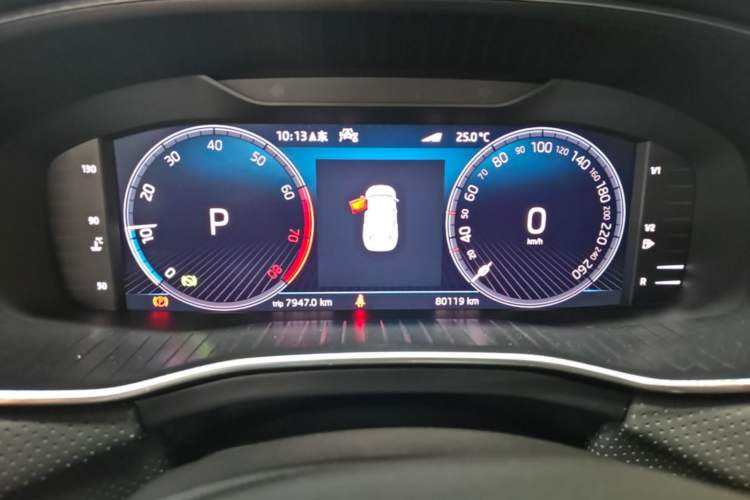 Used Skoda Kodiaq 2022 TSI330 5-Seater Two-Wheel-Drive Luxury Edition Instrument Cluster