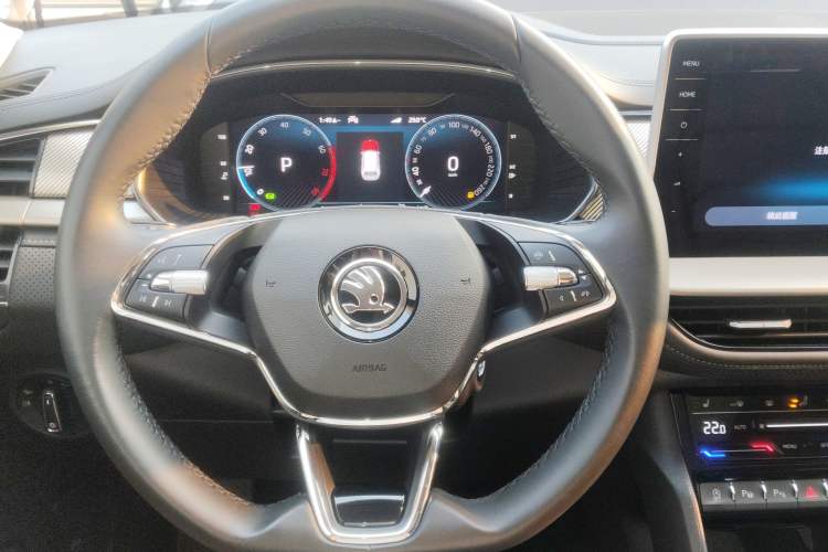 Used Skoda Kodiaq 2022 TSI330 5-Seater Two-Wheel-Drive Luxury Edition Steering Wheel