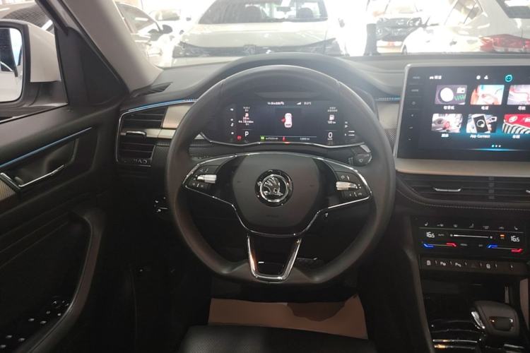 Used Skoda Kodiaq 2022 TSI330 5-Seater Two-Wheel-Drive Luxury Edition Steering Wheel