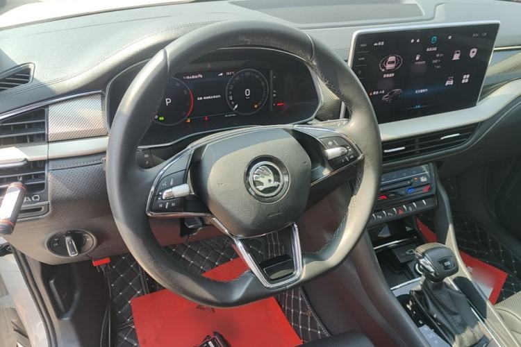 Used Skoda Kodiaq 2022 TSI330 5-Seater Two-Wheel-Drive Luxury Edition Steering Wheel