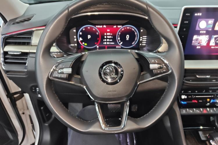 Used Skoda Kodiaq 2022 TSI330 5-Seater Two-Wheel-Drive Luxury Edition Steering Wheel