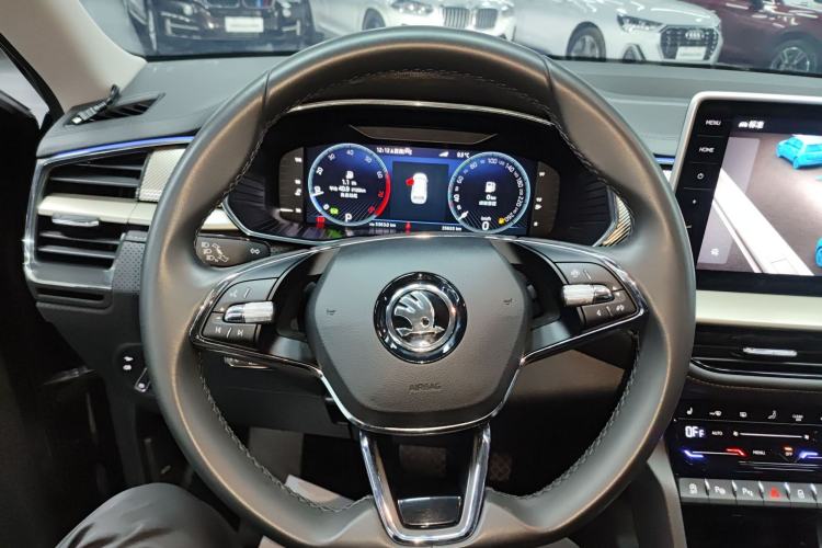 Used Skoda Kodiaq 2023 TSI330 5-Seater Two-Wheel-Drive Luxury Edition Steering Wheel