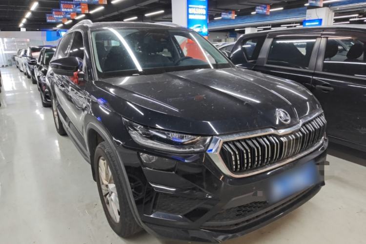 Used Skoda Kodiaq 2024 TSI330 5-Seat Two-Wheel Drive Elite Version Front Right 45 Deg
