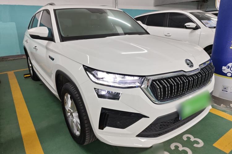 Used Skoda Kodiaq 2024 TSI330 5-Seat Two-Wheel Drive Elite Version Front Right 45 Deg