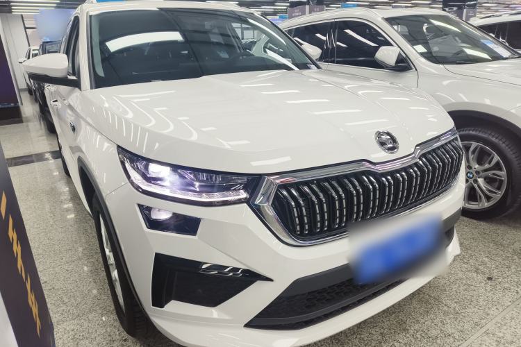 Used Skoda Kodiaq 2024 TSI330 5-Seat Two-Wheel Drive Elite Version Front Right 45 Deg
