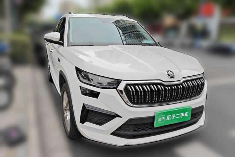 Used Skoda Kodiaq 2024 TSI330 5-Seat Two-Wheel Drive Elite Version Front Right 45 Deg