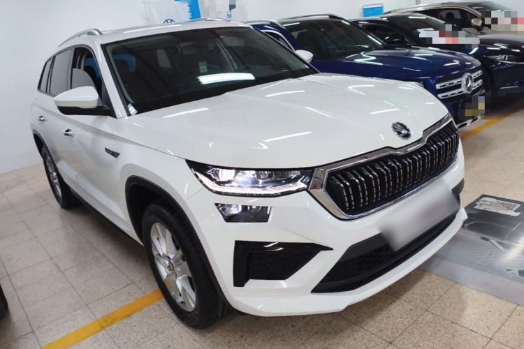 Used Skoda Kodiaq 2024 TSI330 5-Seat Two-Wheel Drive Elite Version Front Right 45 Deg
