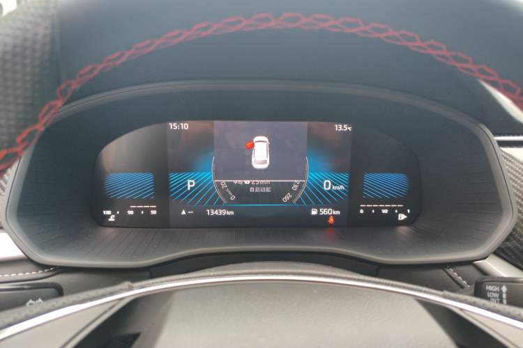 Used Skoda Kodiaq 2024 TSI330 5-Seat Two-Wheel Drive Elite Version Instrument Cluster