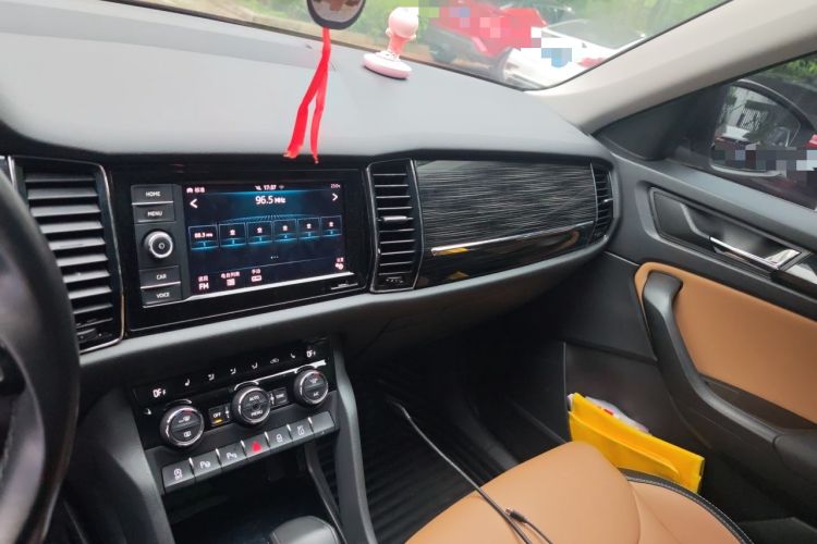 Used Skoda Kodiaq GT 2019 TSI330 Two-Wheel-Drive Luxury Edition China V Standard Audio And AC Panel