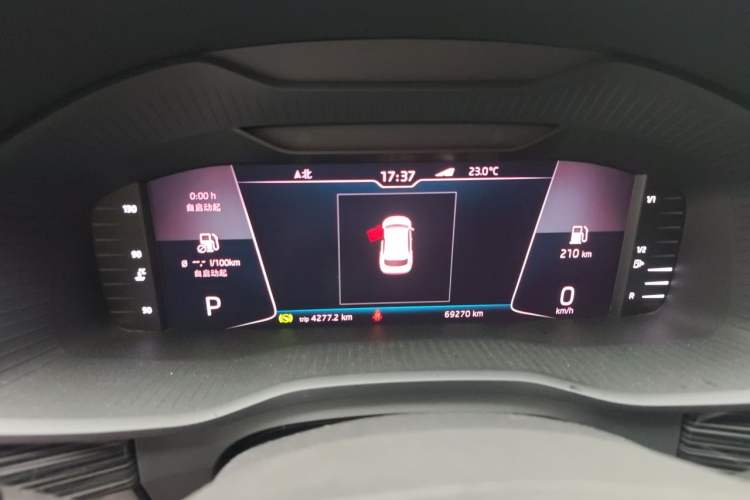 Used Skoda Kodiaq GT 2019 TSI330 Two-Wheel-Drive Luxury Edition China V Standard Instrument Cluster