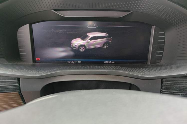 Used Skoda Kodiaq GT 2019 TSI330 Two-Wheel-Drive Luxury Edition China VI Standard Odometer Close Up