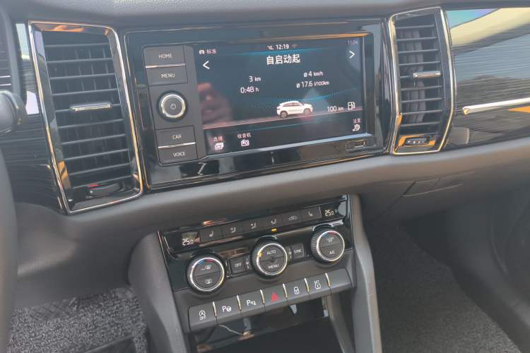 Used Skoda Kodiaq GT 2019 TSI330 Two-Wheel-Drive Luxury Edition China V Standard Audio And AC Panel