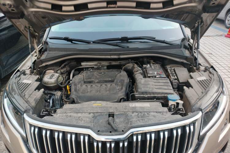 Used Skoda Kodiaq GT 2019 TSI330 Two-Wheel-Drive Luxury Edition China V Standard Engine Bay