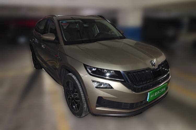 Used Skoda Kodiaq GT 2019 TSI380 4x4 Flagship Model China VI Standard Front Right 45 Deg