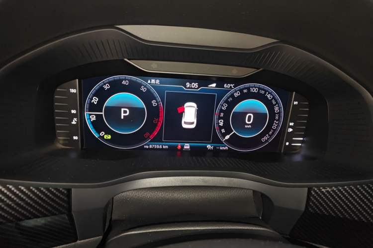 Used Skoda Kodiaq GT 2019 TSI380 4x4 Flagship Model China VI Standard Instrument Cluster