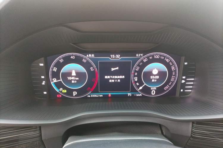 Used Skoda Kodiaq GT 2019 TSI330 Two-Wheel-Drive Luxury Edition China V Standard Instrument Cluster