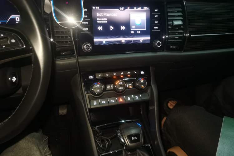 Used Skoda Kodiaq GT 2019 TSI330 Two-Wheel-Drive Luxury Edition China V Standard Audio And AC Panel