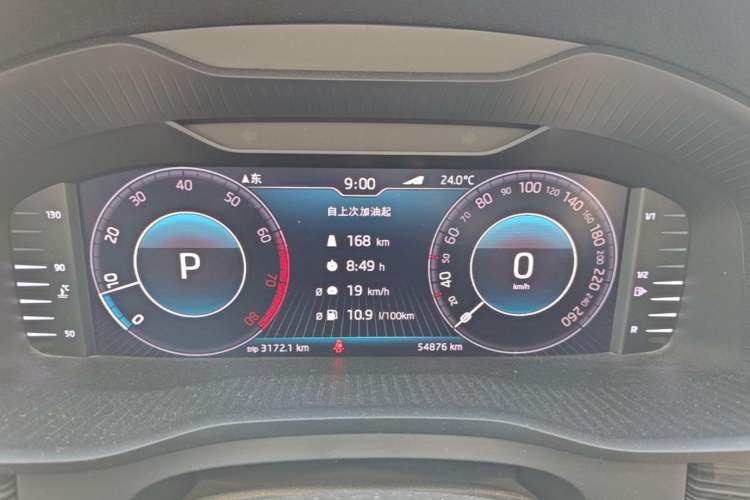 Used Skoda Kodiaq GT 2019 TSI330 Two-Wheel-Drive Luxury Edition China VI Standard Instrument Cluster