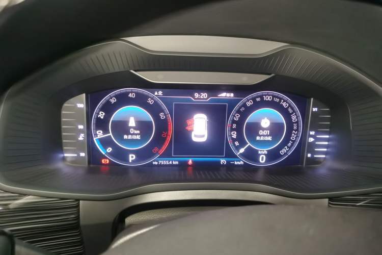 Used Skoda Kodiaq GT 2019 TSI330 Two-Wheel-Drive Luxury Edition China V Standard Instrument Cluster