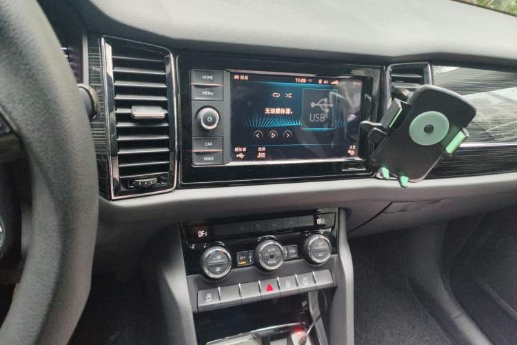 Used Skoda Kodiaq GT 2019 TSI330 Two-Wheel Drive Comfort Edition China V Standard Audio And AC Panel