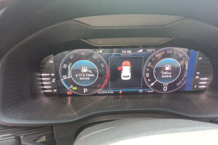 Used Skoda Kodiaq GT 2019 TSI330 Two-Wheel-Drive Luxury Edition China VI Standard Instrument Cluster