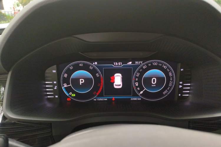 Used Skoda Kodiaq GT 2019 TSI330 Two-Wheel Drive Comfort Edition China V Standard Instrument Cluster