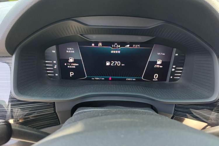 Used Skoda Kodiaq GT 2019 TSI330 Two-Wheel-Drive Luxury Edition China VI Standard Instrument Cluster