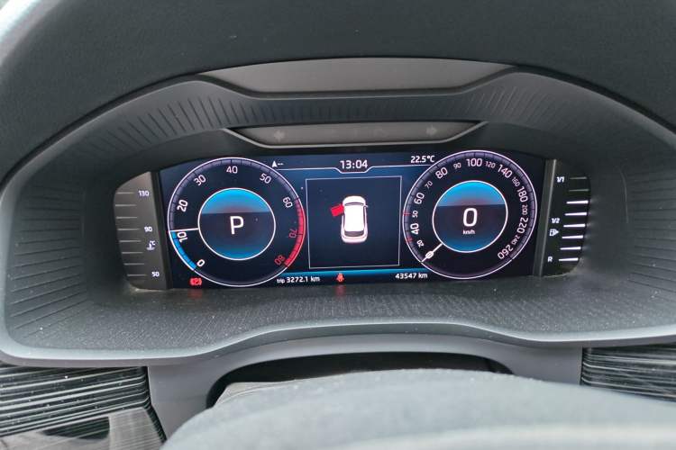 Used Skoda Kodiaq GT 2019 TSI330 Two-Wheel-Drive Luxury Edition China V Standard Instrument Cluster