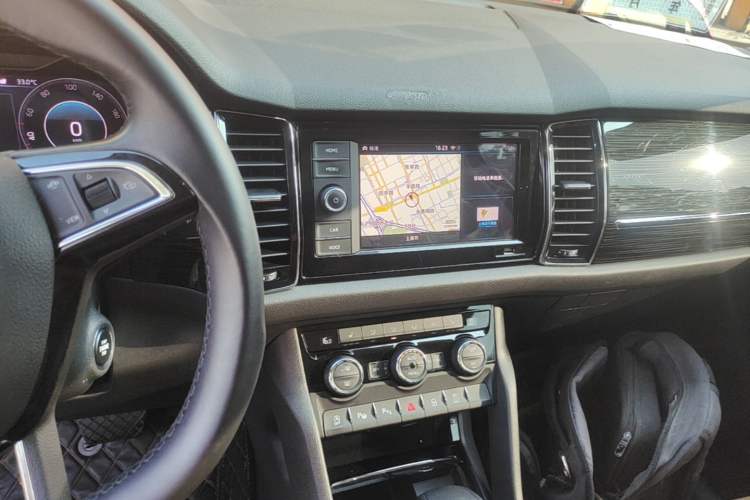 Used Skoda Kodiaq GT 2019 TSI330 Two-Wheel-Drive Luxury Edition China V Standard Audio And AC Panel