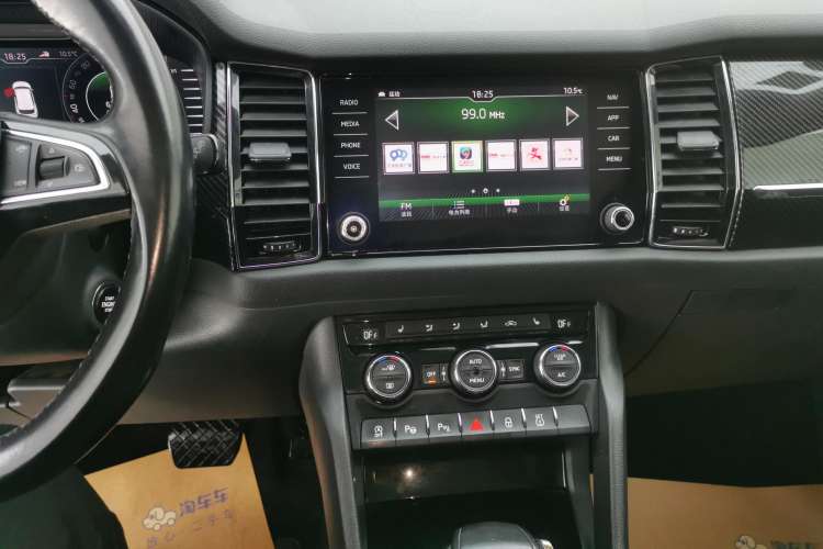 Used Skoda Kodiaq GT 2019 TSI380 4x4 Flagship Edition China V Standard Audio And AC Panel