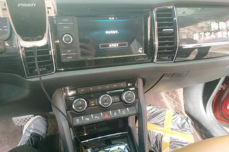 Used Skoda Kodiaq GT 2019 TSI330 Two-Wheel-Drive Luxury Edition China V Standard Audio And AC Panel