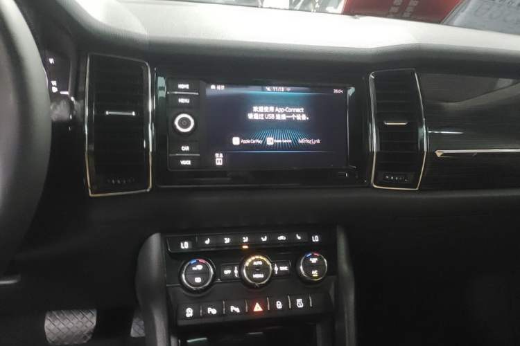 Used Skoda Kodiaq GT 2019 TSI330 Two-Wheel-Drive Luxury Edition China VI Standard Audio And AC Panel