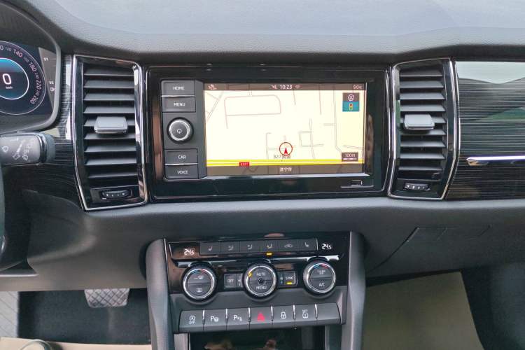 Used Skoda Kodiaq GT 2019 TSI330 Two-Wheel-Drive Luxury Edition China V Standard Audio And AC Panel