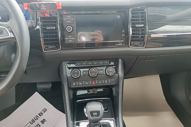 Used Skoda Kodiaq GT 2019 TSI330 Two-Wheel-Drive Luxury Edition China VI Standard Audio And AC Panel