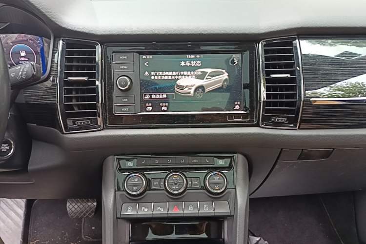 Used Skoda Kodiaq GT 2019 TSI330 Two-Wheel-Drive Luxury Edition China VI Standard Audio And AC Panel