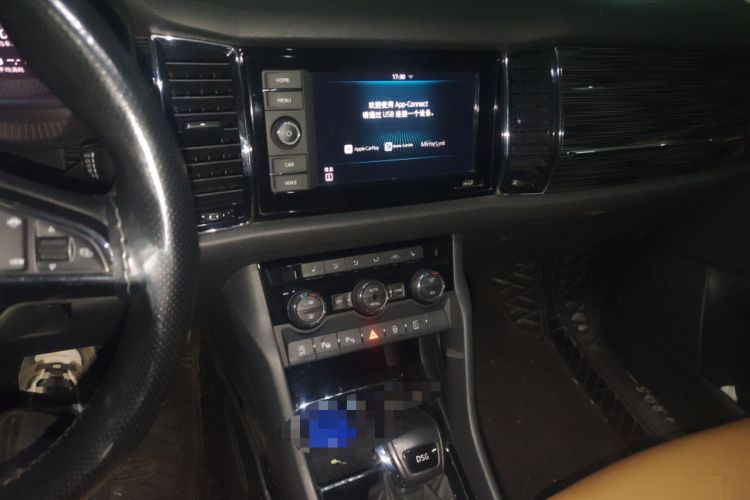 Used Skoda Kodiaq GT 2019 TSI330 Two-Wheel-Drive Luxury Edition China V Standard Audio And AC Panel