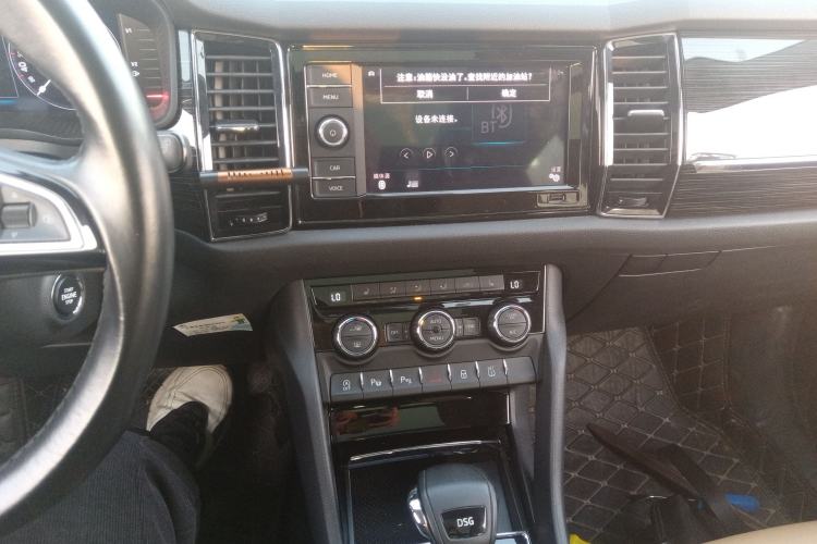 Used Skoda Kodiaq GT 2019 TSI330 Two-Wheel-Drive Luxury Edition China V Standard Audio And AC Panel