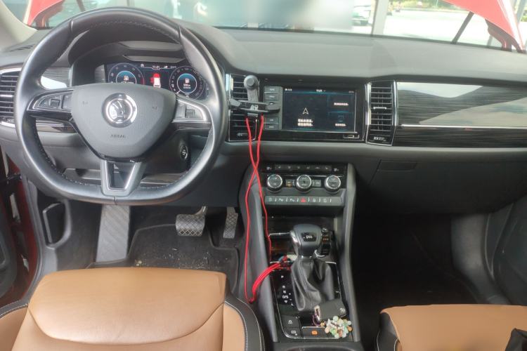 Used Skoda Kodiaq GT 2019 TSI330 Two-Wheel-Drive Luxury Edition China V Standard Center Console