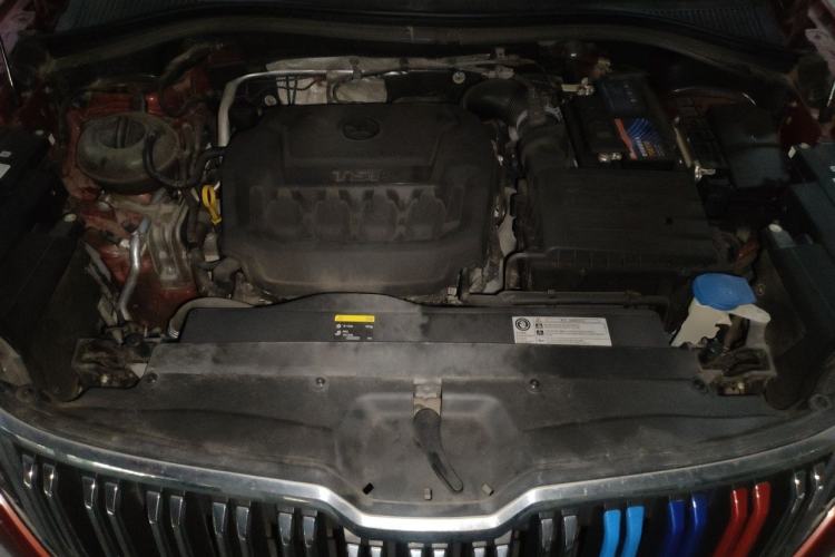 Used Skoda Kodiaq GT 2019 TSI330 Two-Wheel-Drive Luxury Edition China VI Standard Engine Bay