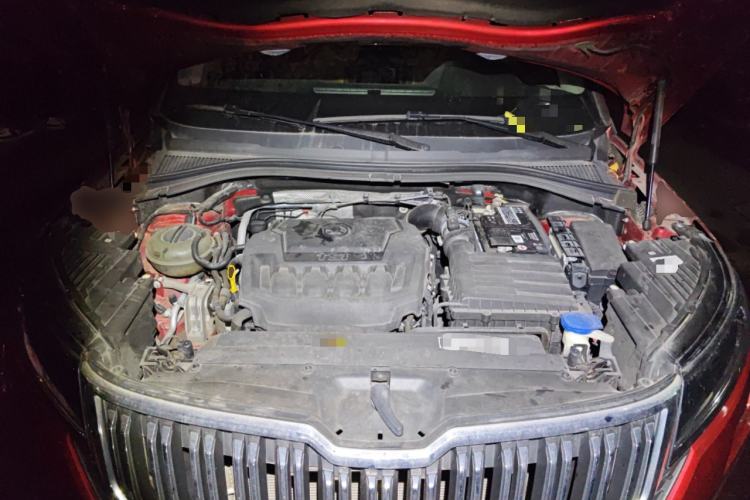 Used Skoda Kodiaq GT 2019 TSI330 Two-Wheel-Drive Luxury Edition China VI Standard Engine Bay