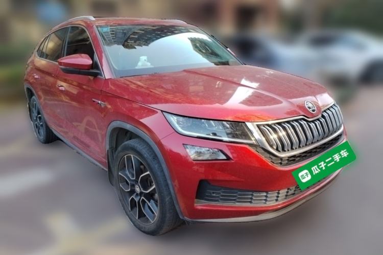 Used Skoda Kodiaq GT 2019 TSI330 Two-Wheel-Drive Luxury Edition China V Standard Front Right 45 Deg