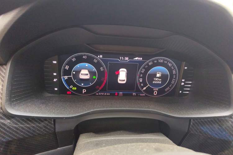 Used Skoda Kodiaq GT 2019 TSI380 4x4 Flagship Edition China V Standard Instrument Cluster