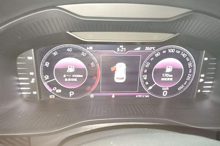 Used Skoda Kodiaq GT 2019 TSI380 4x4 Flagship Model China VI Standard Instrument Cluster