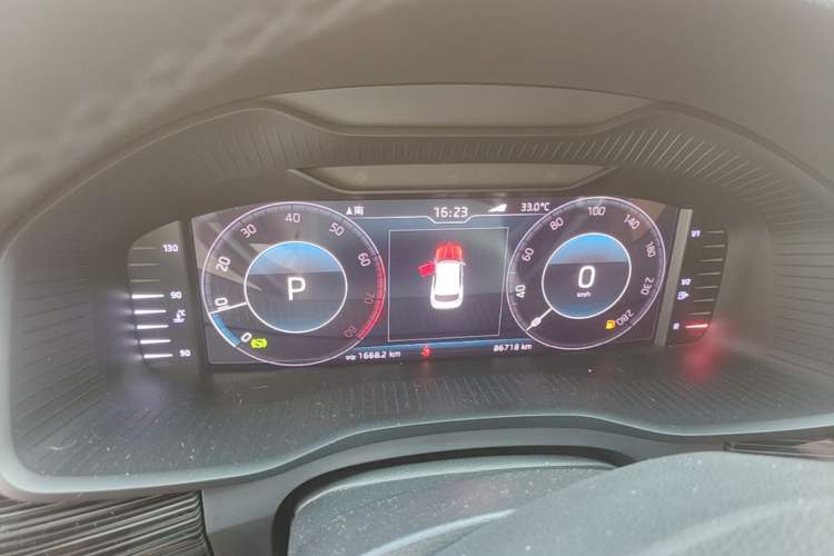 Used Skoda Kodiaq GT 2019 TSI330 Two-Wheel-Drive Luxury Edition China V Standard Instrument Cluster