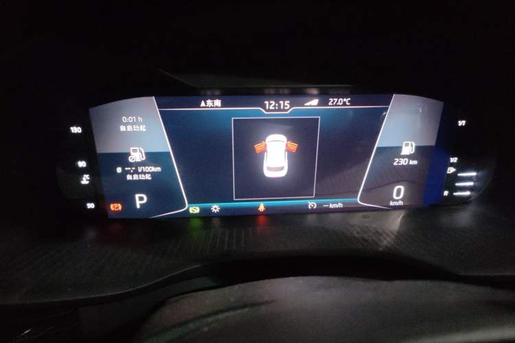 Used Skoda Kodiaq GT 2019 TSI330 Two-Wheel-Drive Luxury Edition China VI Standard Instrument Cluster