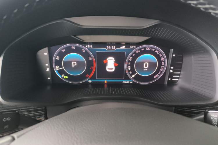 Used Skoda Kodiaq GT 2019 TSI330 Two-Wheel-Drive Luxury Edition China VI Standard Instrument Cluster