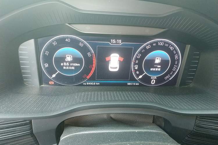 Used Skoda Kodiaq GT 2019 TSI330 Two-Wheel-Drive Luxury Edition China V Standard Instrument Cluster