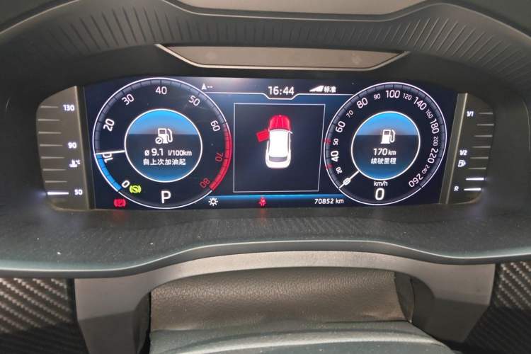 Used Skoda Kodiaq GT 2019 TSI380 4x4 Flagship Model China VI Standard Instrument Cluster