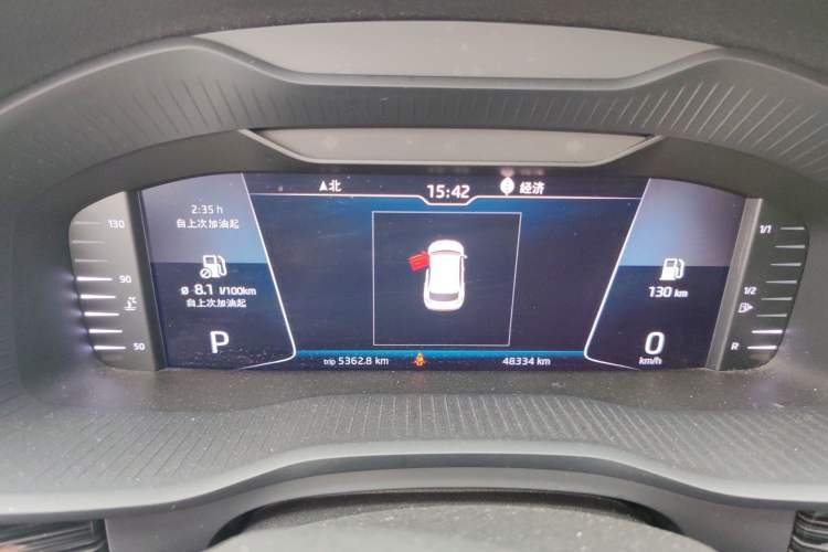Used Skoda Kodiaq GT 2019 TSI330 Two-Wheel-Drive Luxury Edition China VI Standard Instrument Cluster