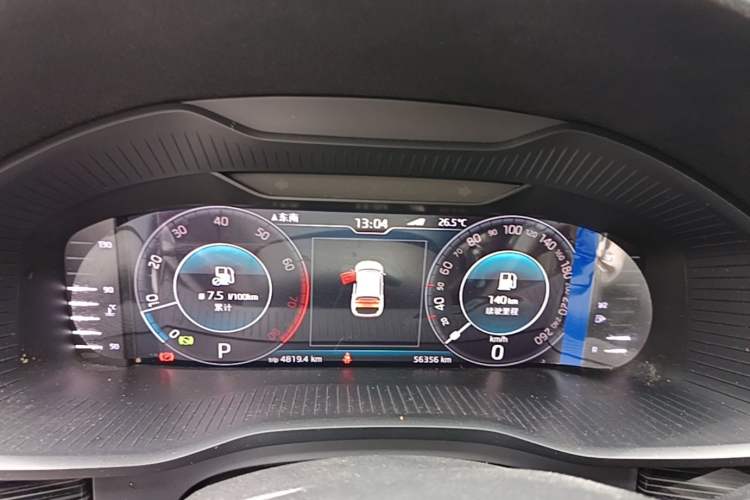 Used Skoda Kodiaq GT 2019 TSI330 Two-Wheel-Drive Luxury Edition China VI Standard Instrument Cluster